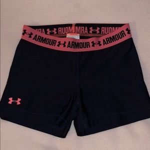 Under armor spandex shorts